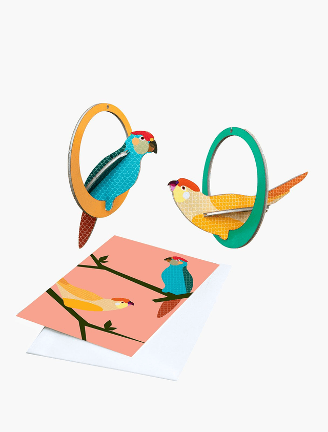 Swinging Parakeets